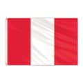 Global Flags Unlimited Peru Outdoor Nylon Flag 3'x5' 202695
